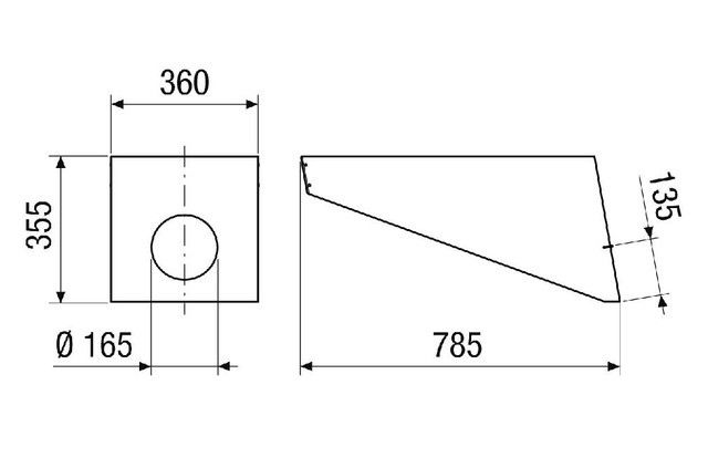Dachhaube PP 45 DH 25-30