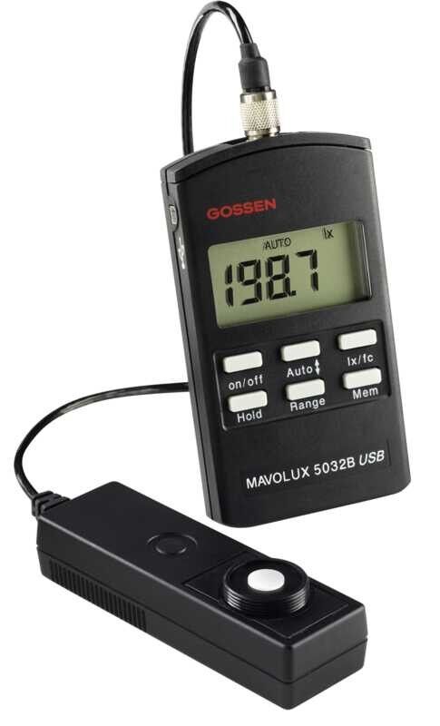 Beleuchtungsstärkemessger. MAVOLUX 5032 B USB