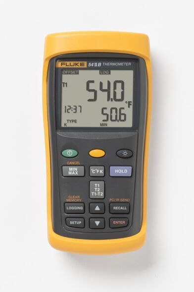 Thermometer m.Aufzeichn. FLUKE-54-2 B 60HZ