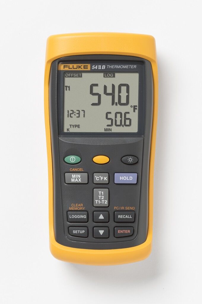 Thermometer m.Aufzeichn. FLUKE-54-2 B 60HZ