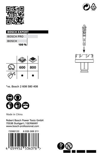 Lochsäge SheetMetal 2608900491
