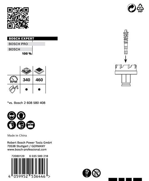 Lochsäge SheetMetal 2608900498