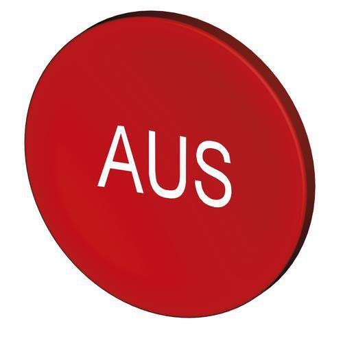 Tastenschild 8602/3 227810