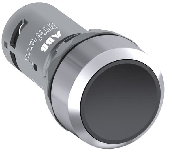 Drucktaster flach schwarz CP2-30B-11