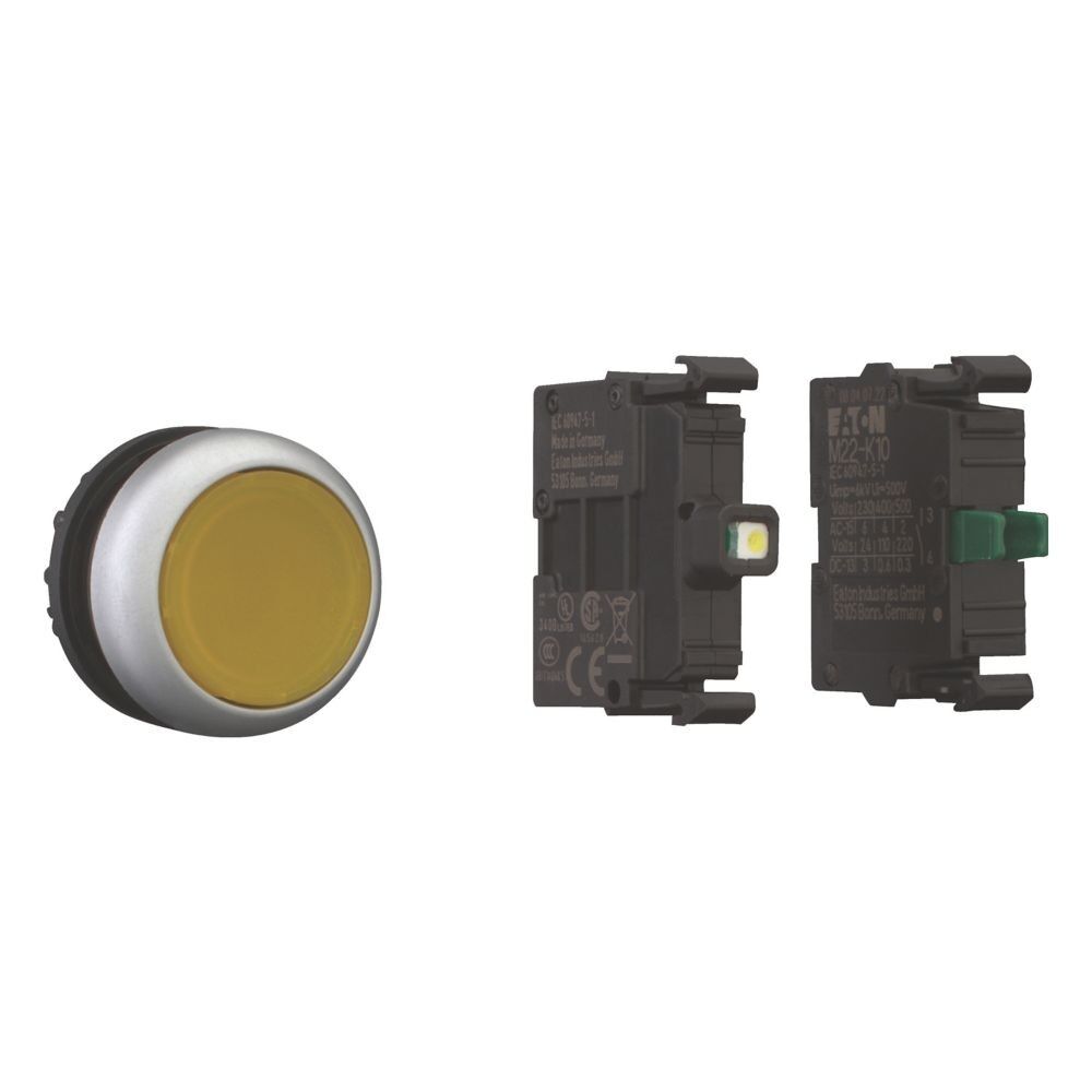 Komplettgerät M22-DL-Y-K10LED-BVP