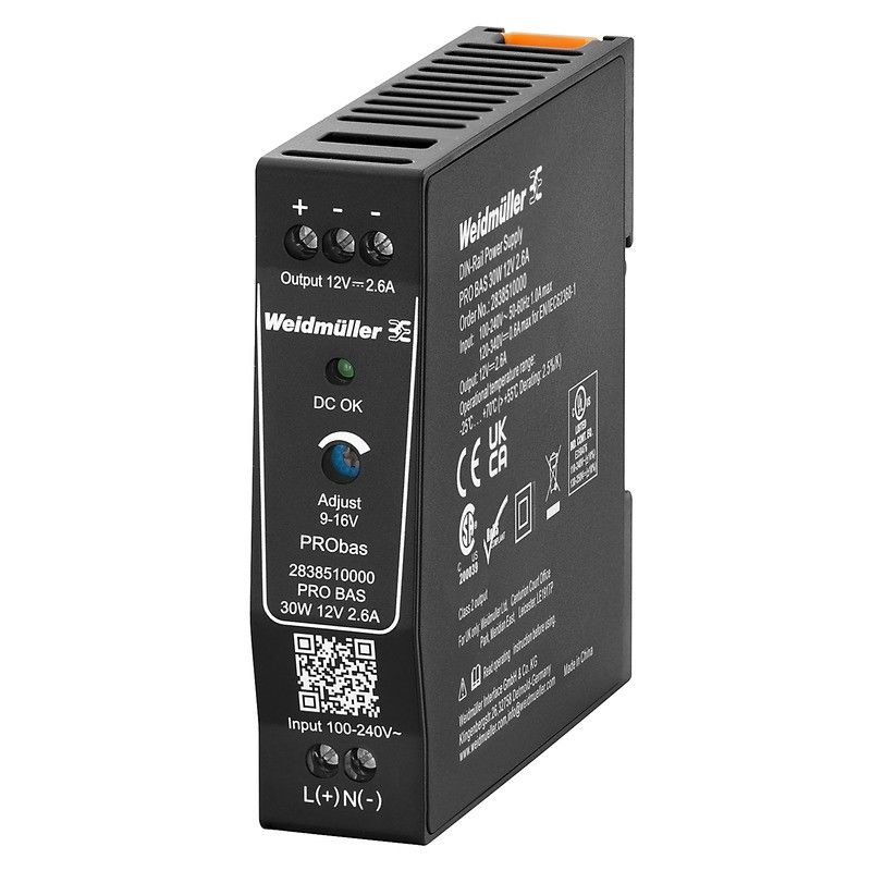 Stromversorgung 12V DC PRO BAS 30W 12V 2.6A