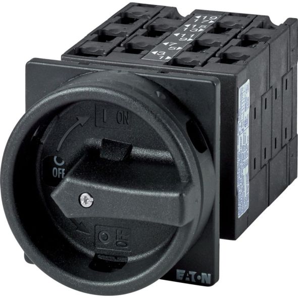 Hauptschalter 10polig 32A T3-5-8346/EA/SVB-SW