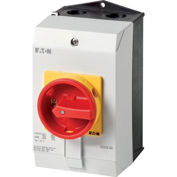Hauptschalter 3polig 25A P1-25/I2/SVB/HI11-NA