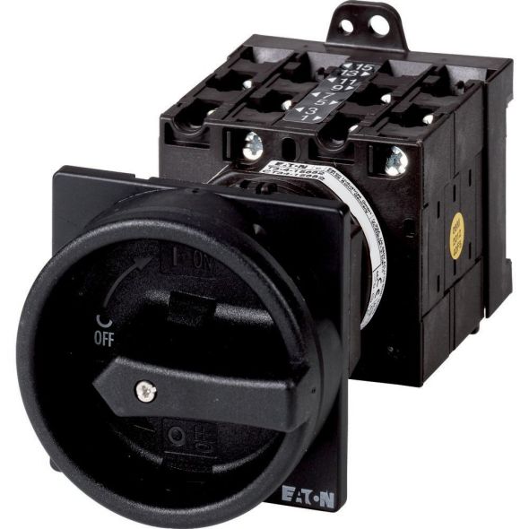 Hauptschalter 6polig 32A T3-3-8342/V/SVB-SW