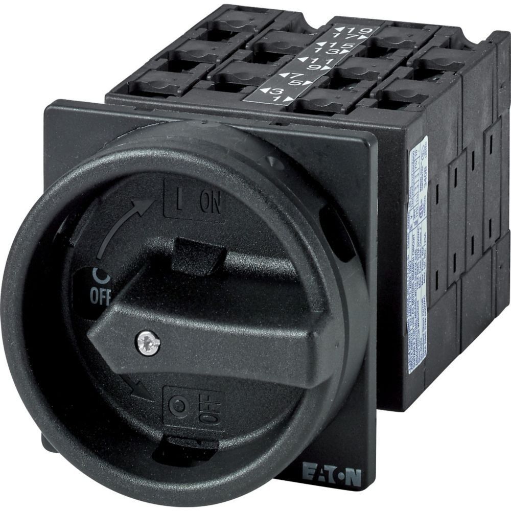 Hauptschalter 10polig 32A T3-5-8346/EA/SVB-SW