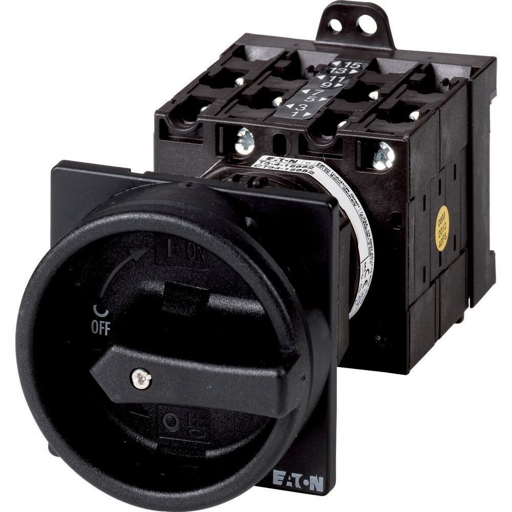 Hauptschalter 6polig 32A T3-3-8342/V/SVB-SW