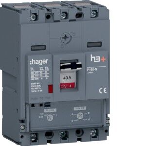 Leistungsschalter h3+ P160 HHS040DC