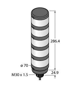 Modulare Signalsäule TL70WBGYR