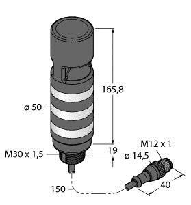 Signalsäule TL50BLGYRAOS3IQP