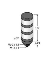 Modulare Signalsäule TL70GYRQ