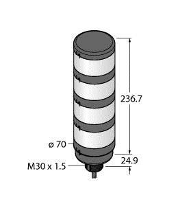 Modulare Signalsäule TL70BGYRCQP