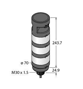 Modulare Signalsäule TL70GYRAQP