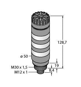 Signalsäule TL50BLGY1R2AQ