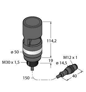 Signalsäule TL50BLR1AOS4QP