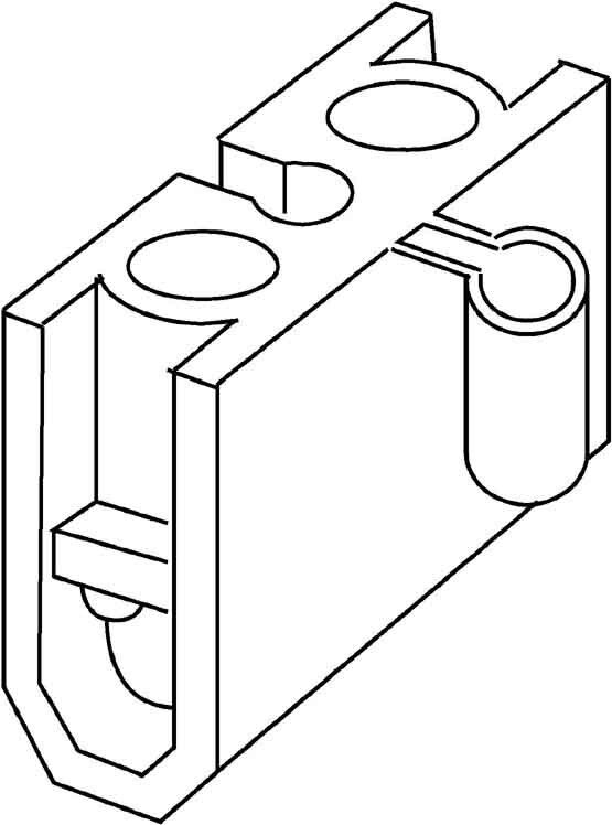 Steuerleiterklemme 544