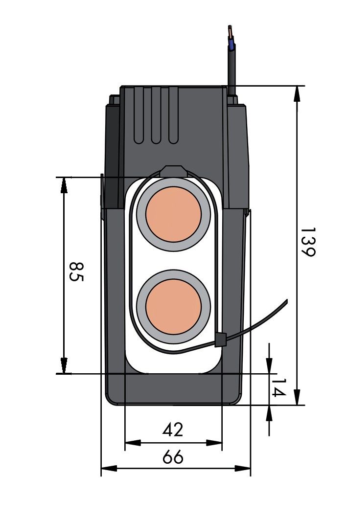 Kabelumbau-Stromwandler 855-5105/300-001