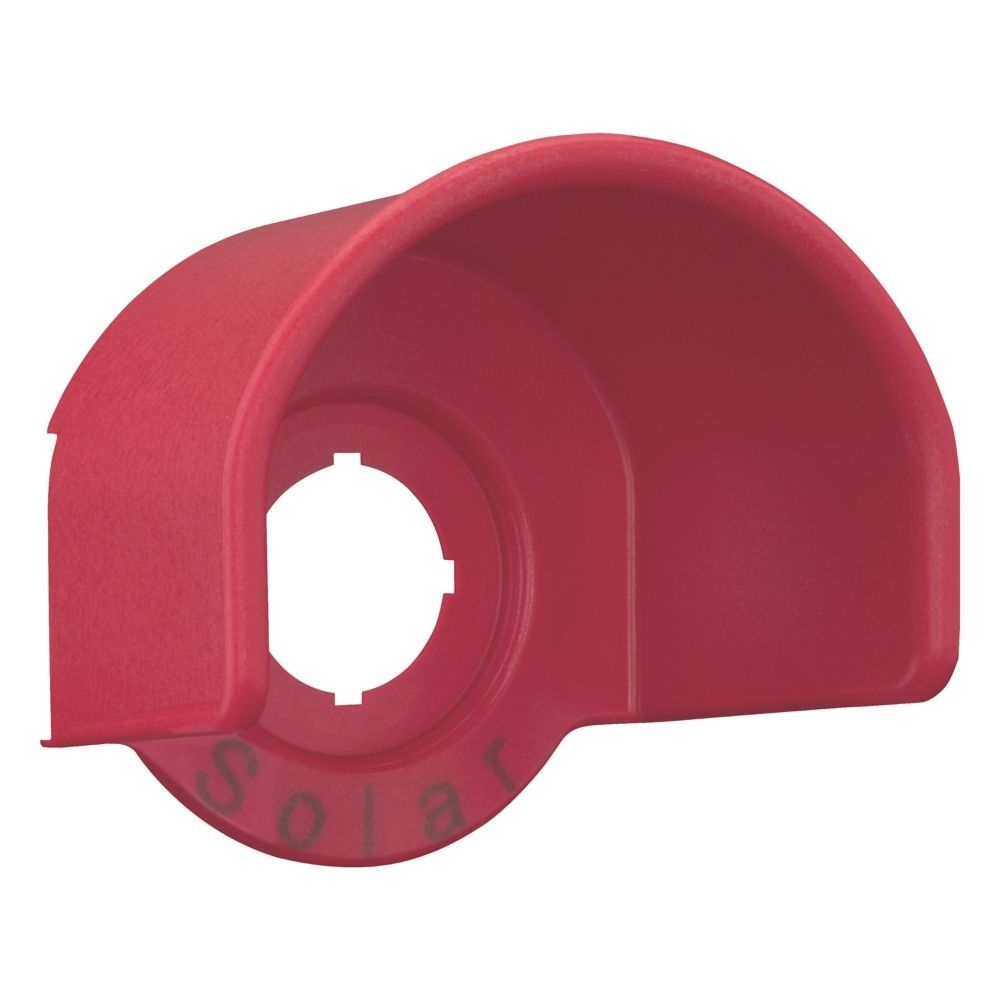 Schutzkragen rot+Laserung M22R-SOL-XGPVQ