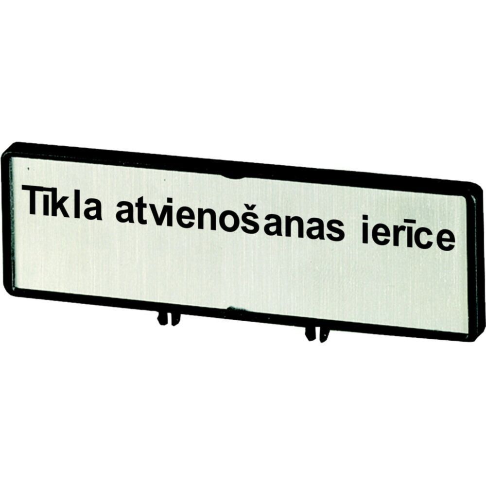 Träger mit Schild ZFSNT83-P3