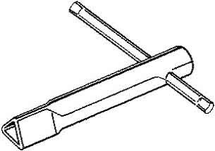 Dreikantschlüssel 8198/1-M4