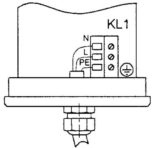 Blitzleuchte ABL 230 AC RD