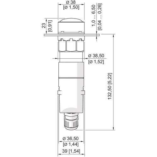 LED Leuchtmelder 8013/321-al #269659