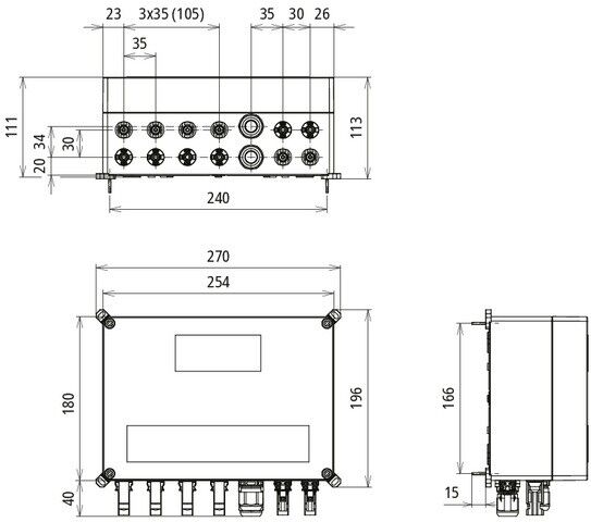 GAK Typ 1+2 im Gehäuse IP6 DCU 2 YPV 1+2#900987