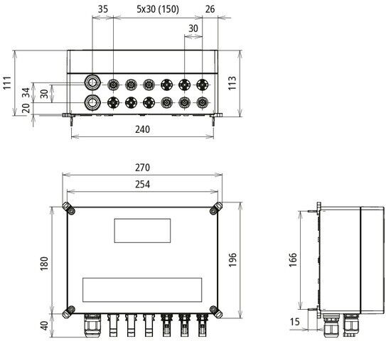 GAK Typ 2 im Gehäuse IP65 DCU 2 YPV1100#900931