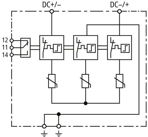 Generatoranschlusskasten DCU2YPV1+210001M2SFM
