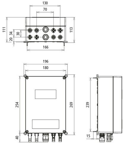 Generatoranschlusskasten DCU2YPV1212002M1SMC4