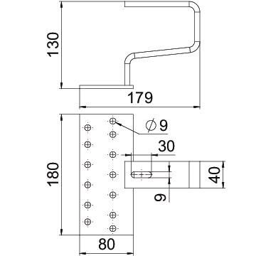 Dachhaken schwer DHS A2