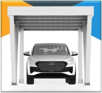Carport, Single PV-CP-S-210