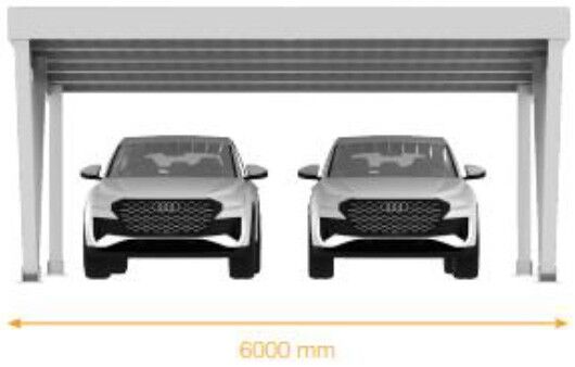 Carport, Double PV-CP-D-210