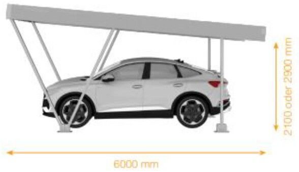 Carport, Double PV-CP-D-210