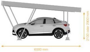 Carport, Single PV-CP-S-290