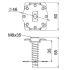 Zwischenklemme mit Feder KLZ F 35 A2