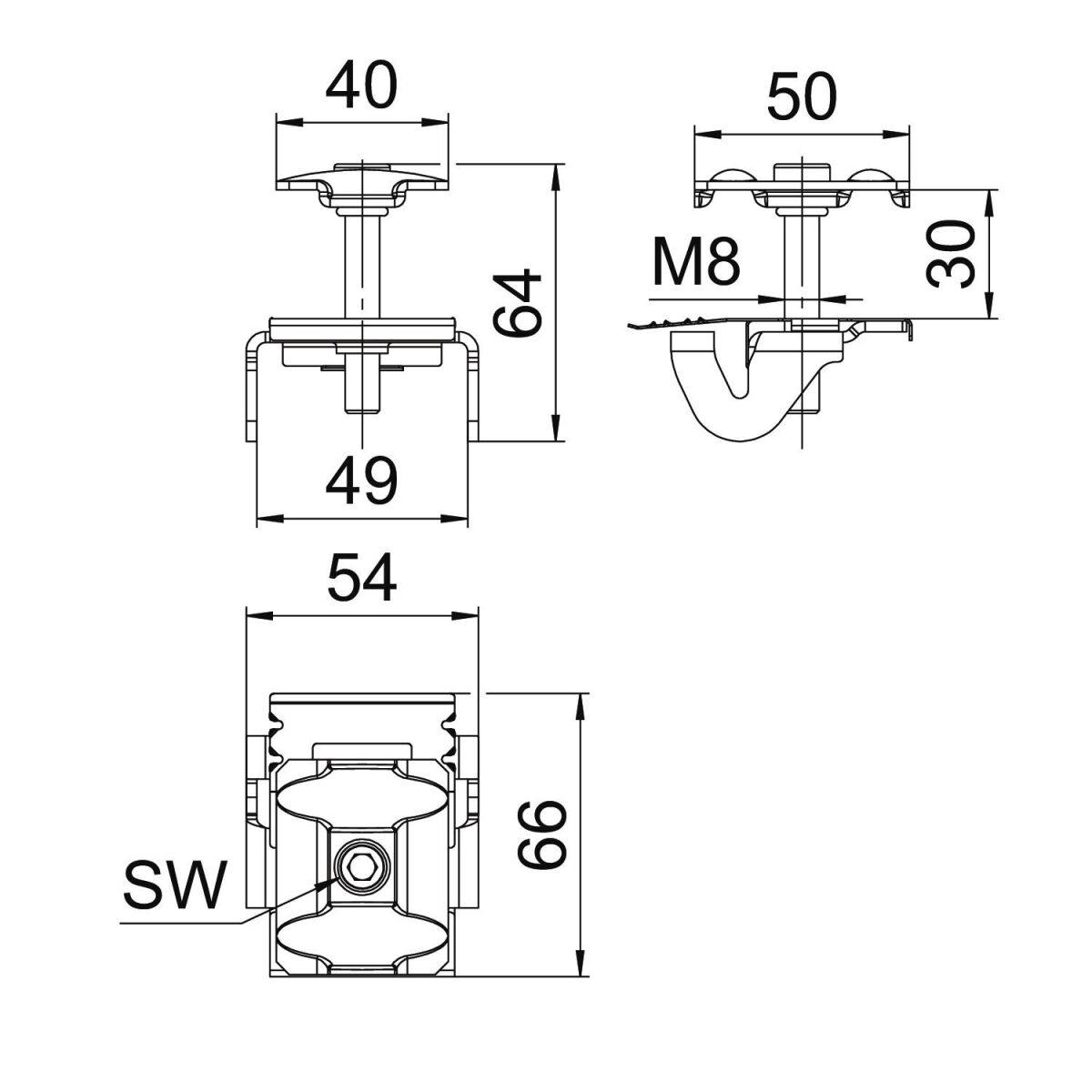 Zwischenklemme KLZ 2030 A2