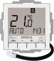 UP-Uhrenthermostat UTE4800F-RAL9010-G55