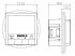 UP-Thermostat UTE4100R-RAL9010-G55