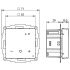 UP-Thermostat UTE3800U-RAL9010-G55