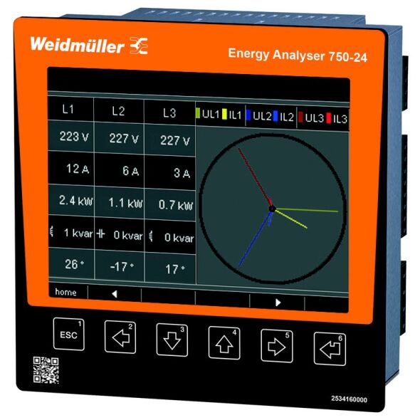Messgerät Modbus RTU/TCP/ ENERGY AN#2534160000