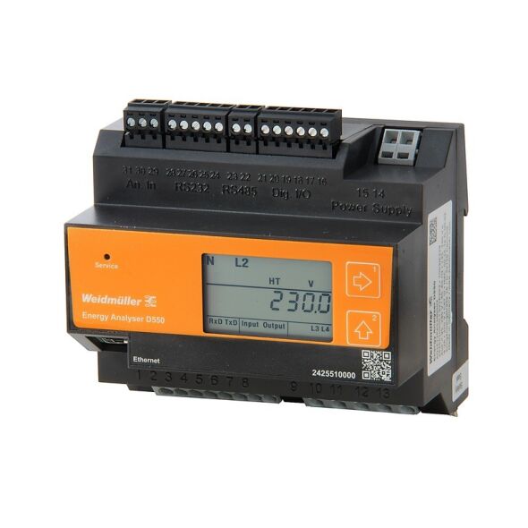 Messgerät Modbus RTU/TCP ENERGY ANALYSER D550