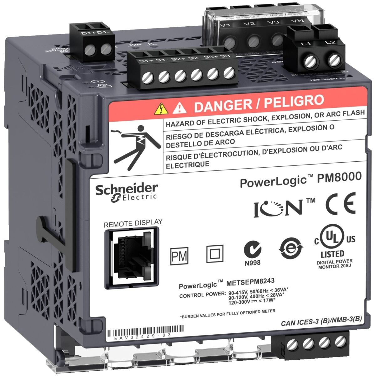 Netzanalysator ION Klasse METSEPM8313