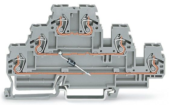 Bauelementklemme 870-590/281-675