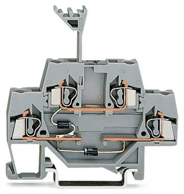 Bauelementklemme 280-941/281-491