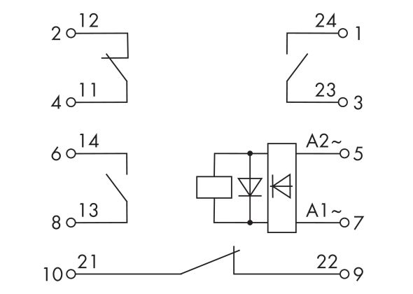 Relaismodul 2042-3889